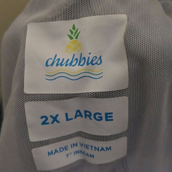 Chubbies Classic Swim Trunks The Retro Sets Size 2X Large - Picture 8 of 8